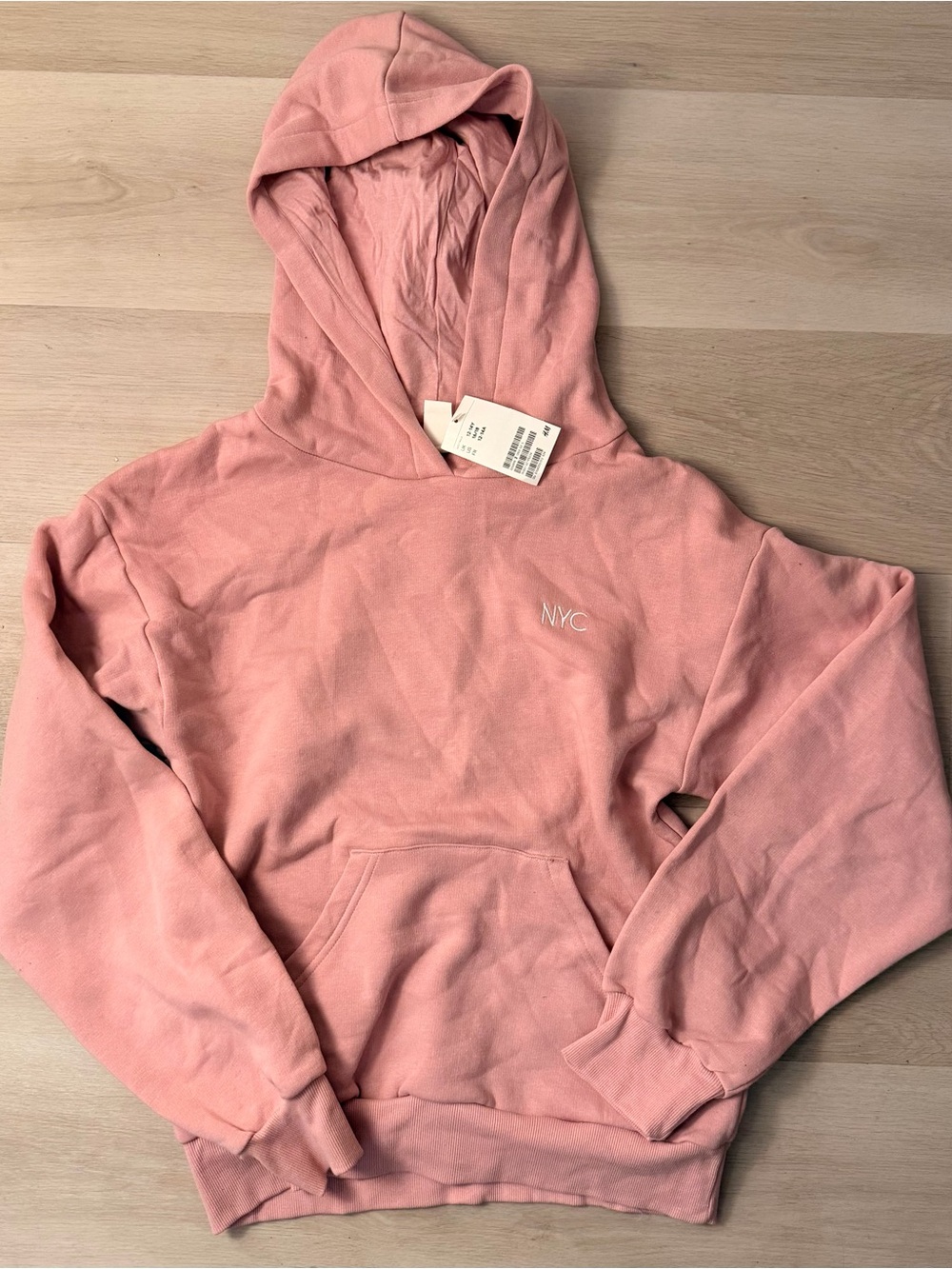 H&M Dusty Pink Hooded Women's Sweater